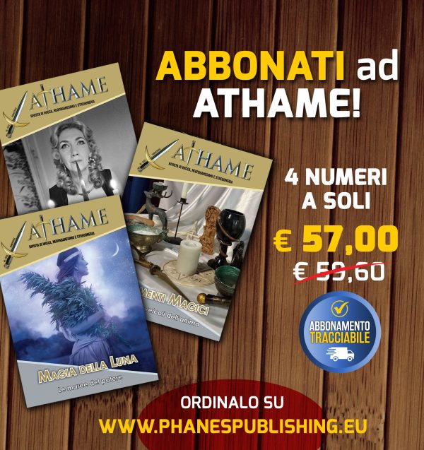 Abbonamento ATHAME - annuale - 4 numeri